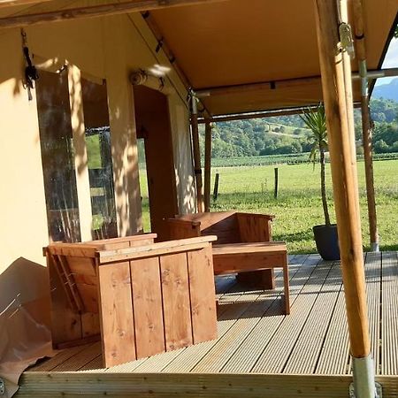 Tente Safari Lodge Ferme Carrique Tardets-Sorholus Экстерьер фото