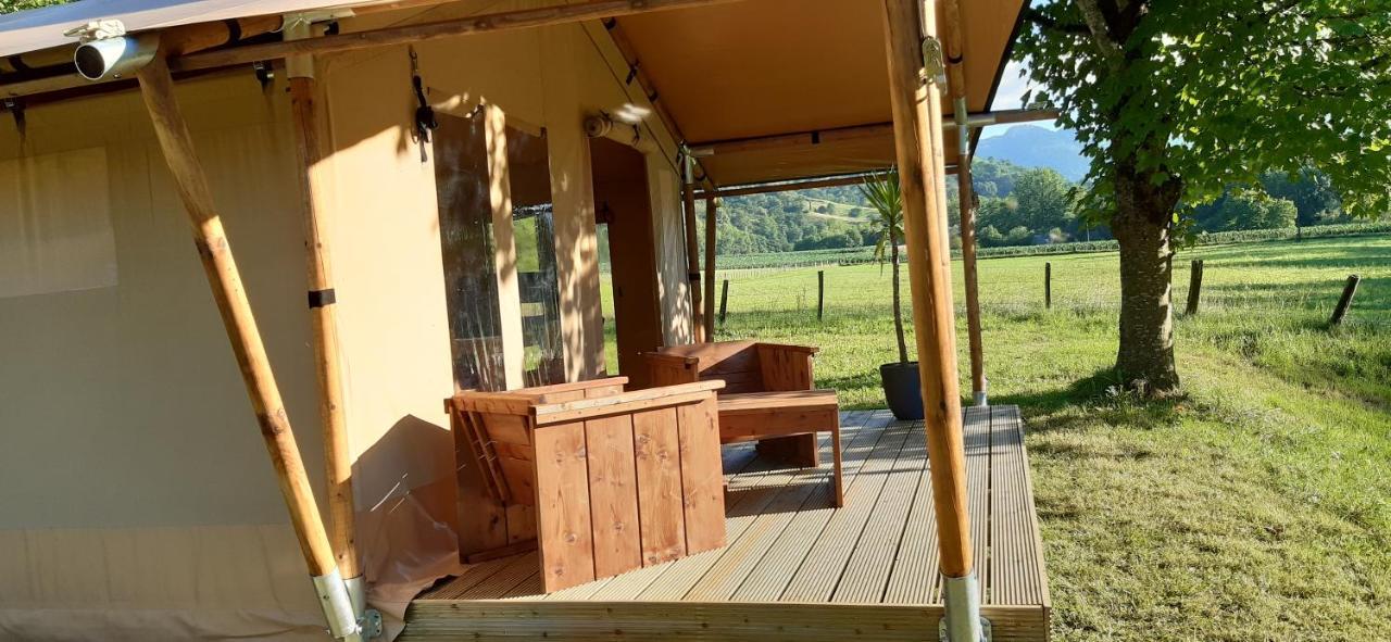 Tente Safari Lodge Ferme Carrique Tardets-Sorholus Экстерьер фото