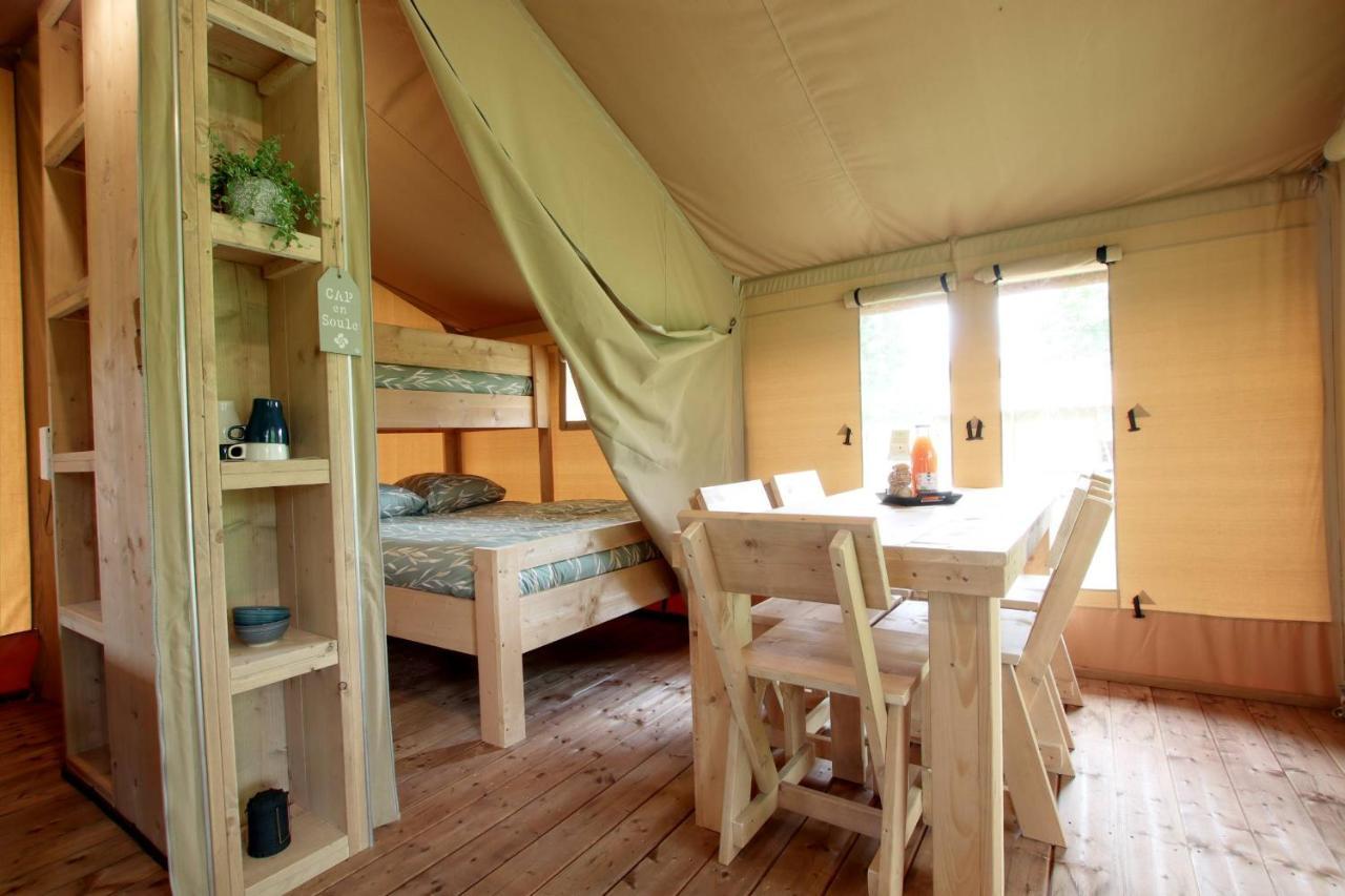 Tente Safari Lodge Ferme Carrique Tardets-Sorholus Экстерьер фото