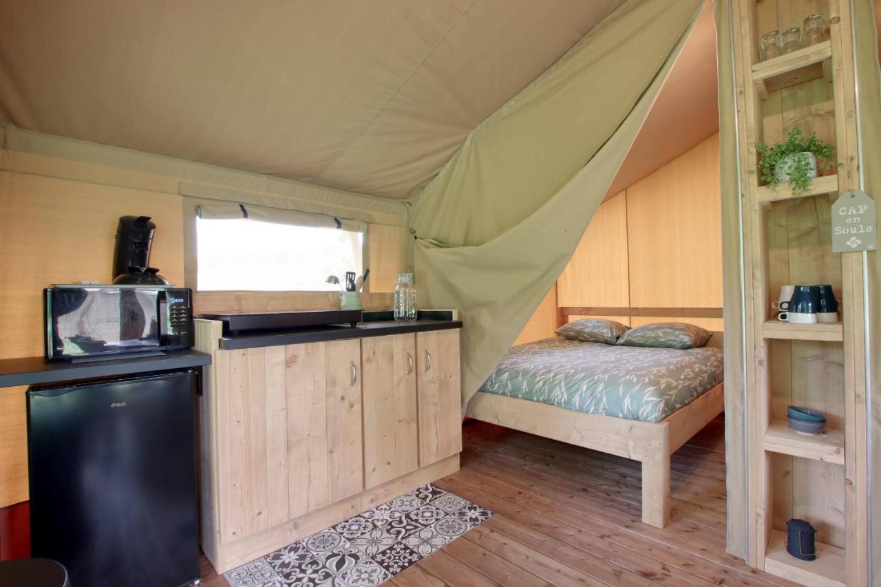Tente Safari Lodge Ferme Carrique Tardets-Sorholus Экстерьер фото