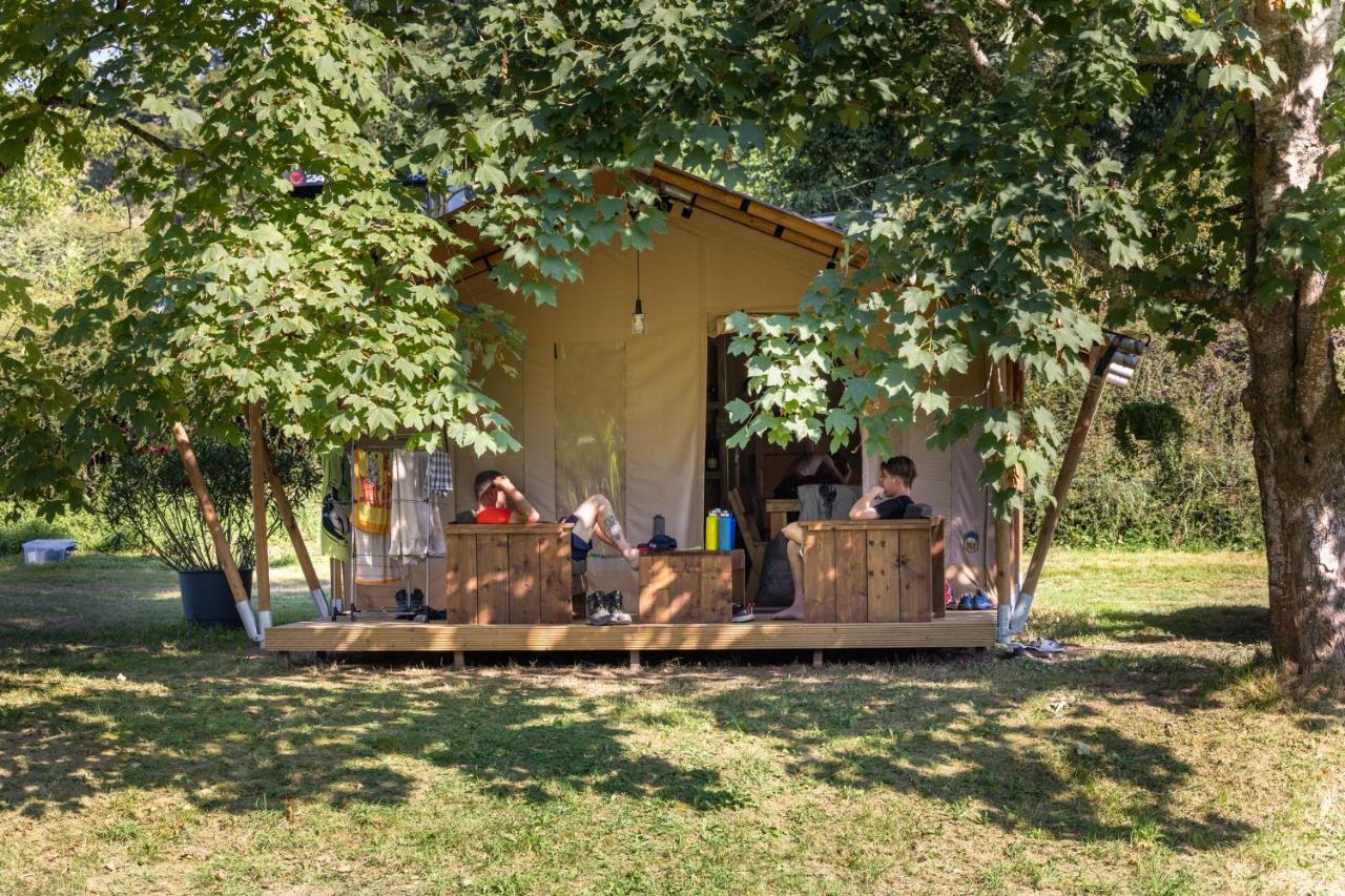 Tente Safari Lodge Ferme Carrique Tardets-Sorholus Экстерьер фото