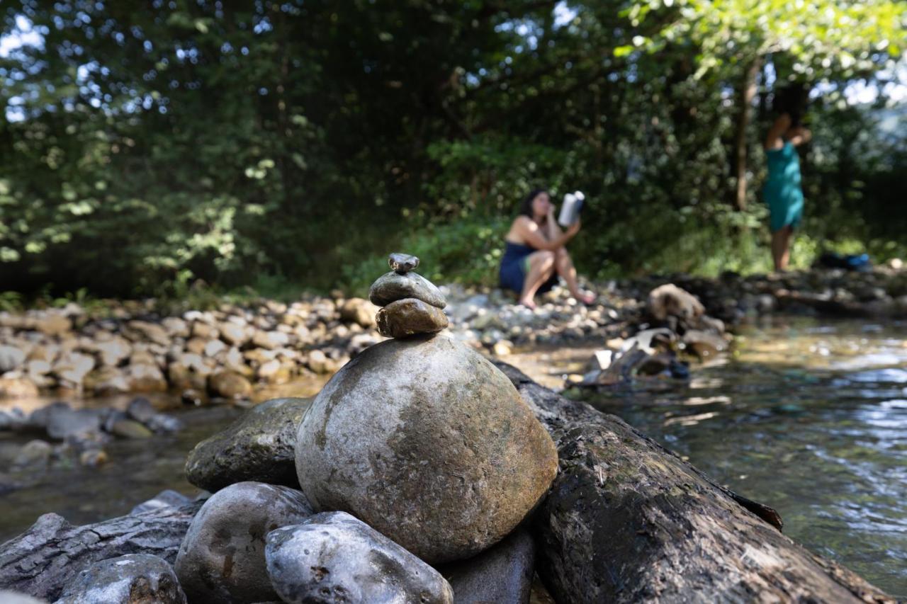 Tente Safari Lodge Ferme Carrique Tardets-Sorholus Экстерьер фото